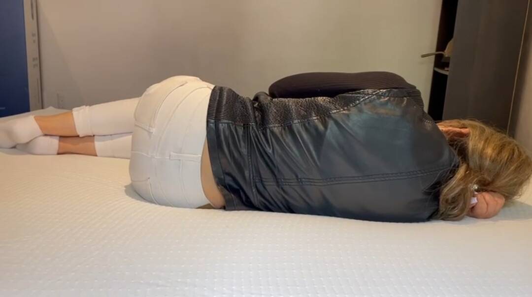 dormir de lado colchón luuna blue